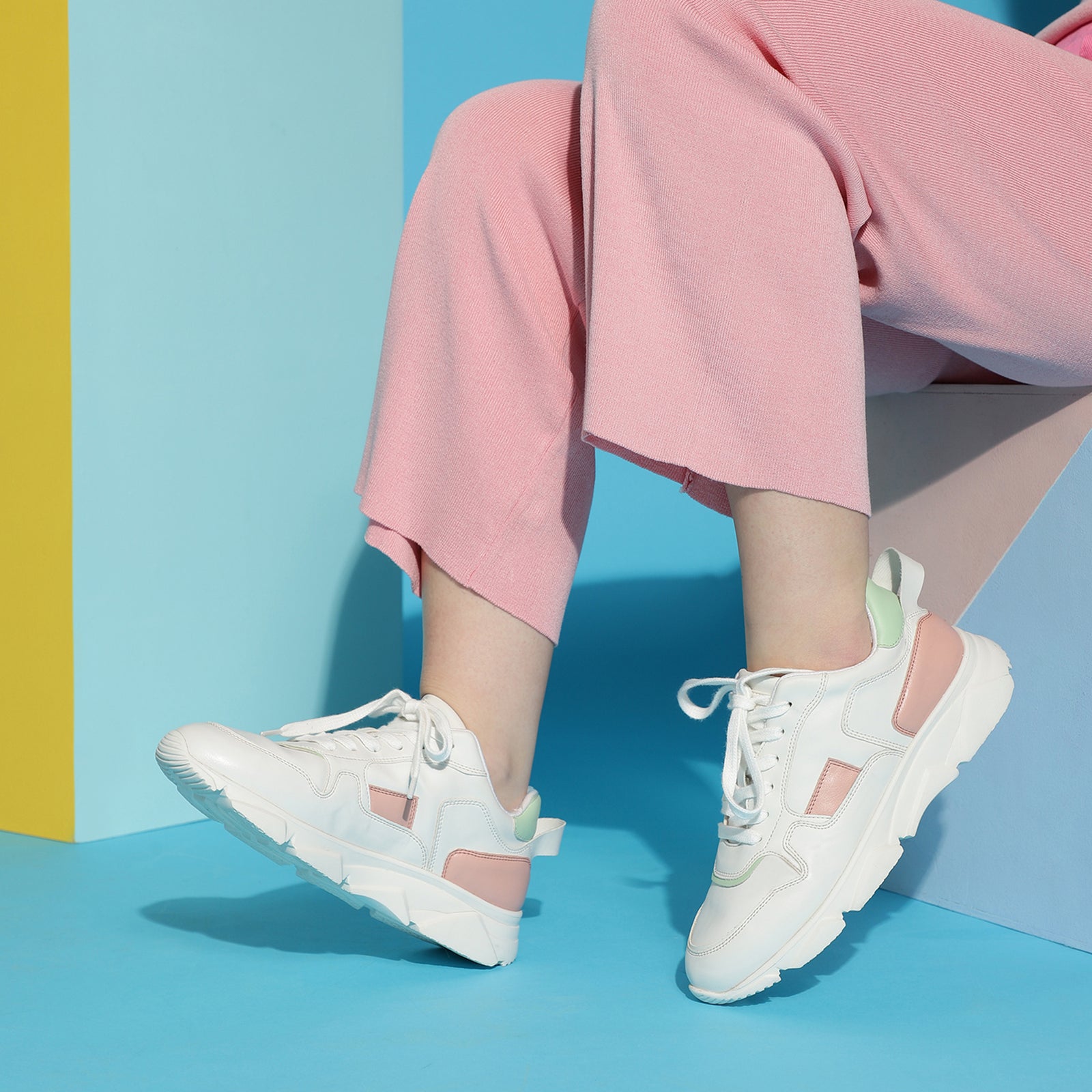 Cotton Candy Womens Sneakers - Pink