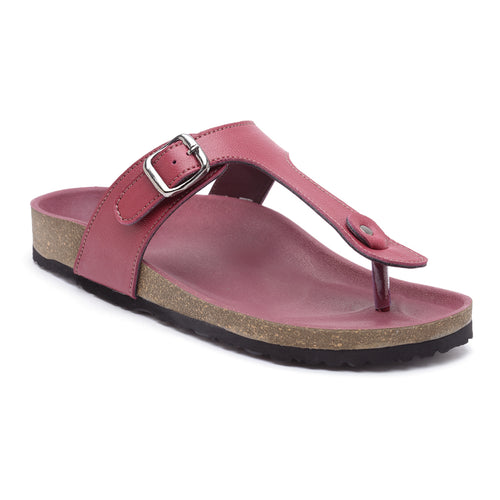 Load image into Gallery viewer, Women&#39;s Outdoor Stylish Maroon Synthetic Leather Casual Sandal
