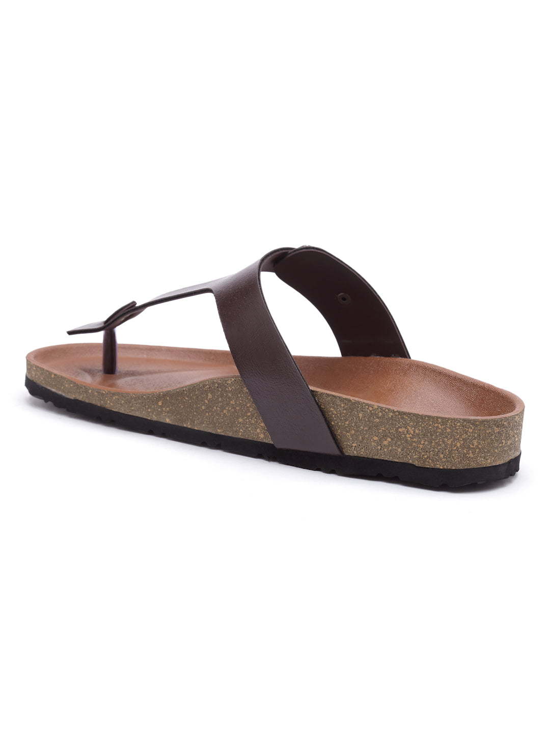 Women's Outdoor Stylish Brown Synthetic Leather Casual Sandal