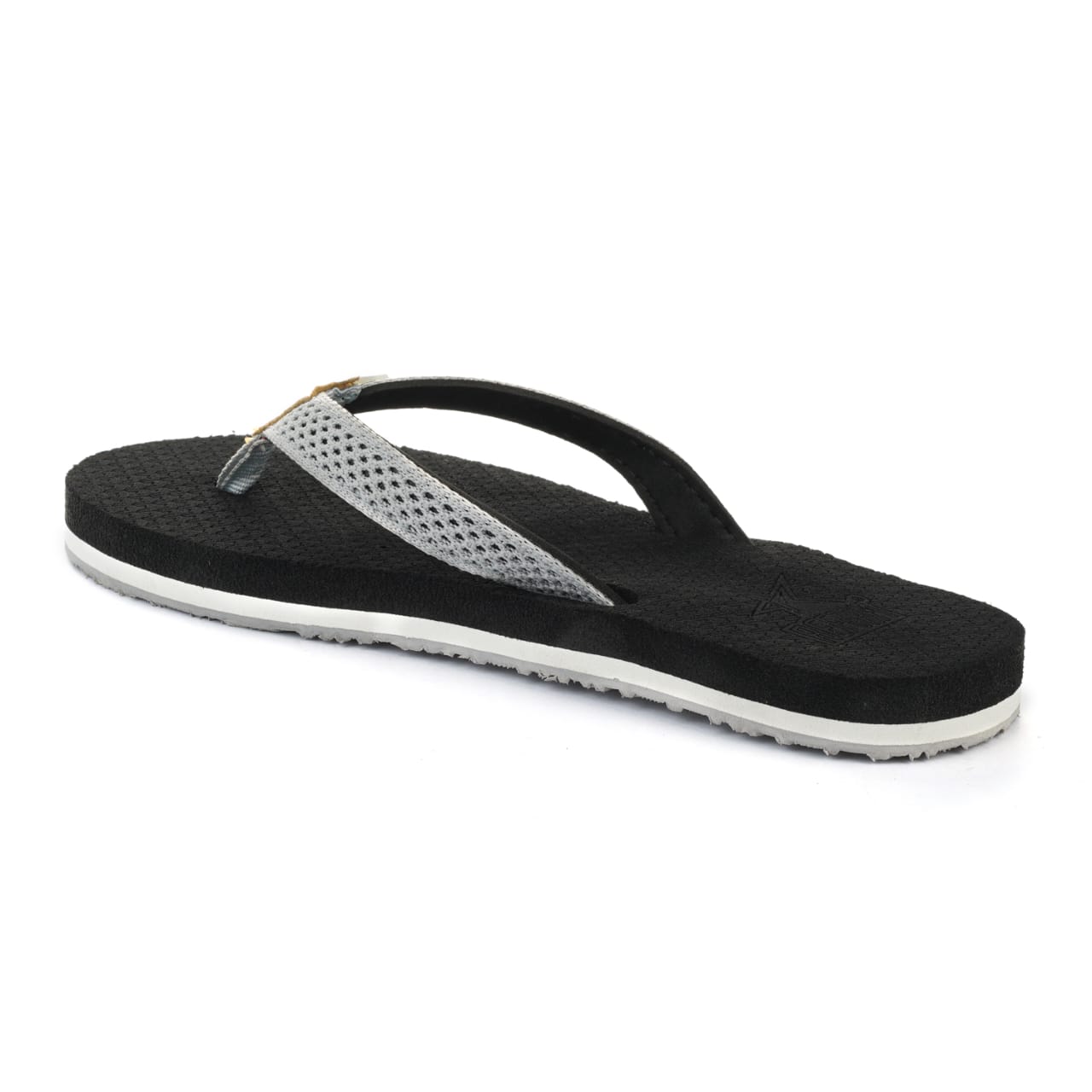 Black Solid Fabric Slip On Casual Slippers For Women