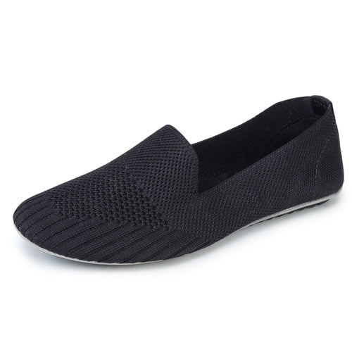 Load image into Gallery viewer, Black Solid Textile Slip On Casual Bellies for Women
