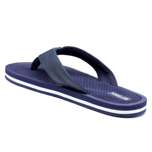 Load image into Gallery viewer, Blue Solid EVA Rubber Slip On Casual Slippers For Men
