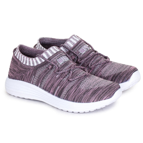 Load image into Gallery viewer, Grey Solid Mesh Lace Up Sports Shoes For Women

