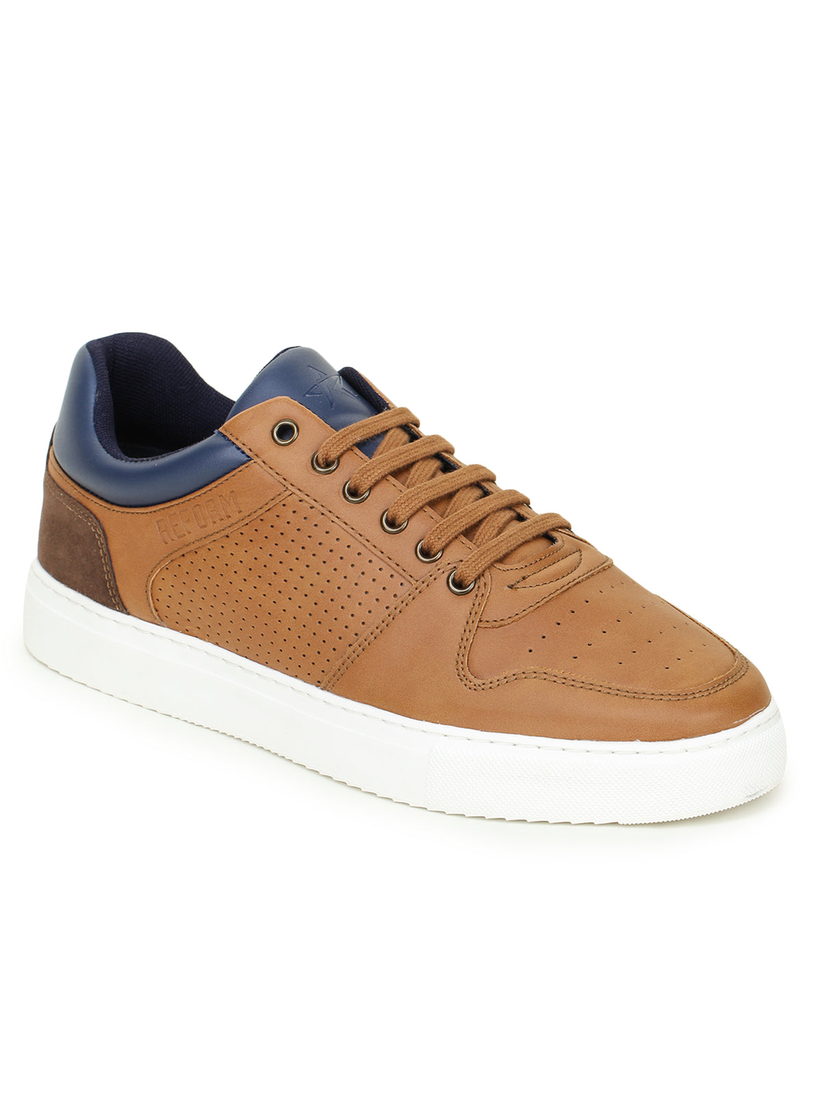 Beige Solid Fabric Lace Up Lifestyle Casual Shoes For Men