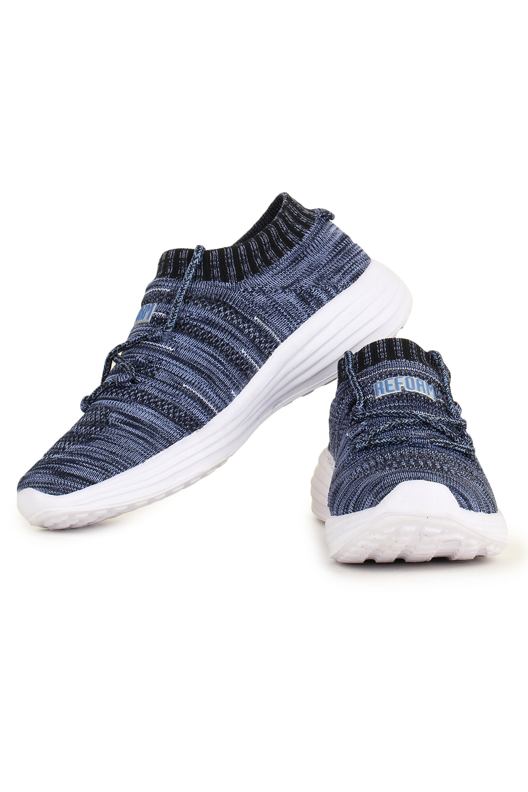 Grey Solid Mesh Lace Up Running Sport Shoes For Women