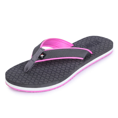 Load image into Gallery viewer, Pink Solid Fabric Slip On Casual Slippers For Women
