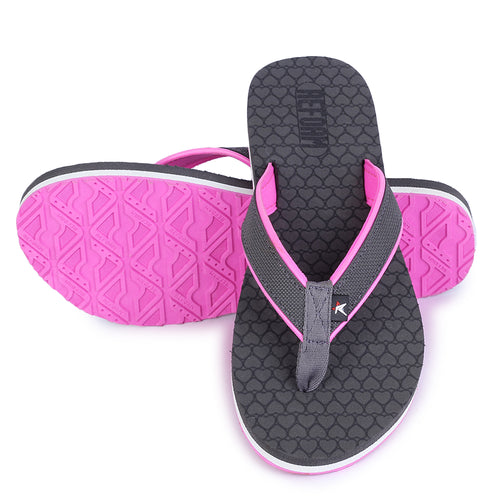 Load image into Gallery viewer, Pink Solid Fabric Slip On Casual Slippers For Women
