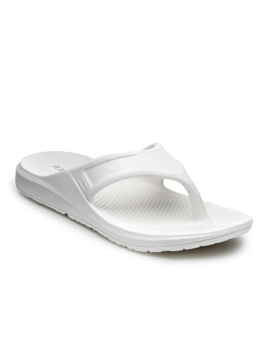 Off White Solid EVA Slip-On Sliders For Men