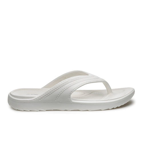 Load image into Gallery viewer, Off White Solid EVA Slip-On Sliders For Women
