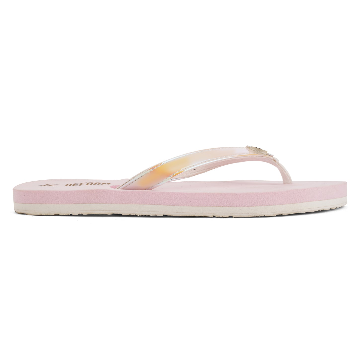 Pink Solid Textile Slip On Casual Slippers For Women