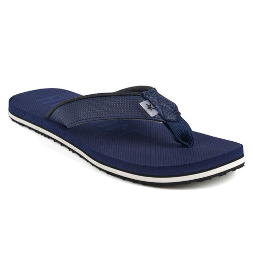 Load image into Gallery viewer, Blue Solid Comfort Foam Slip On Casual Slipper for Men
